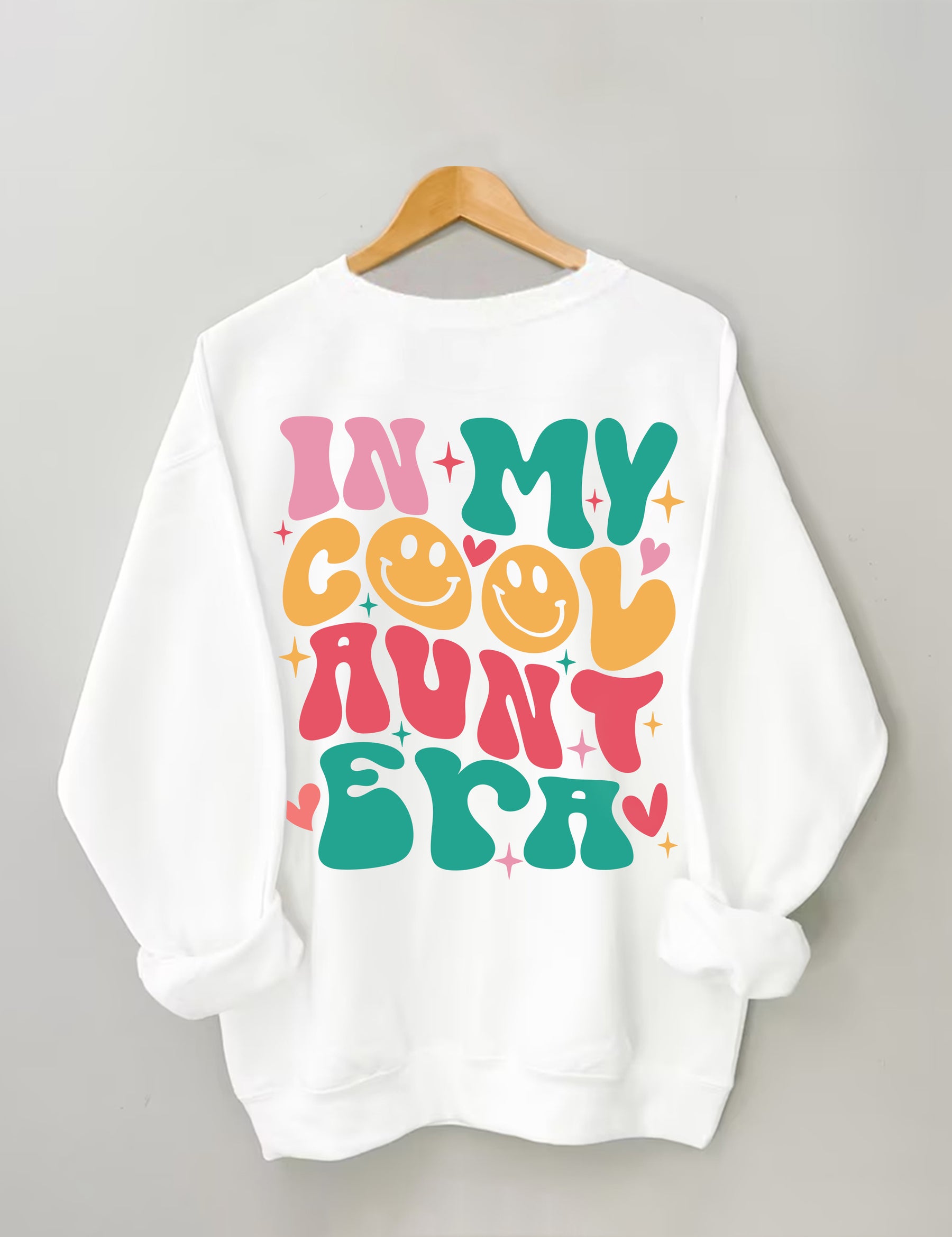 In meinem coolen Tante-Ära-Sweatshirt