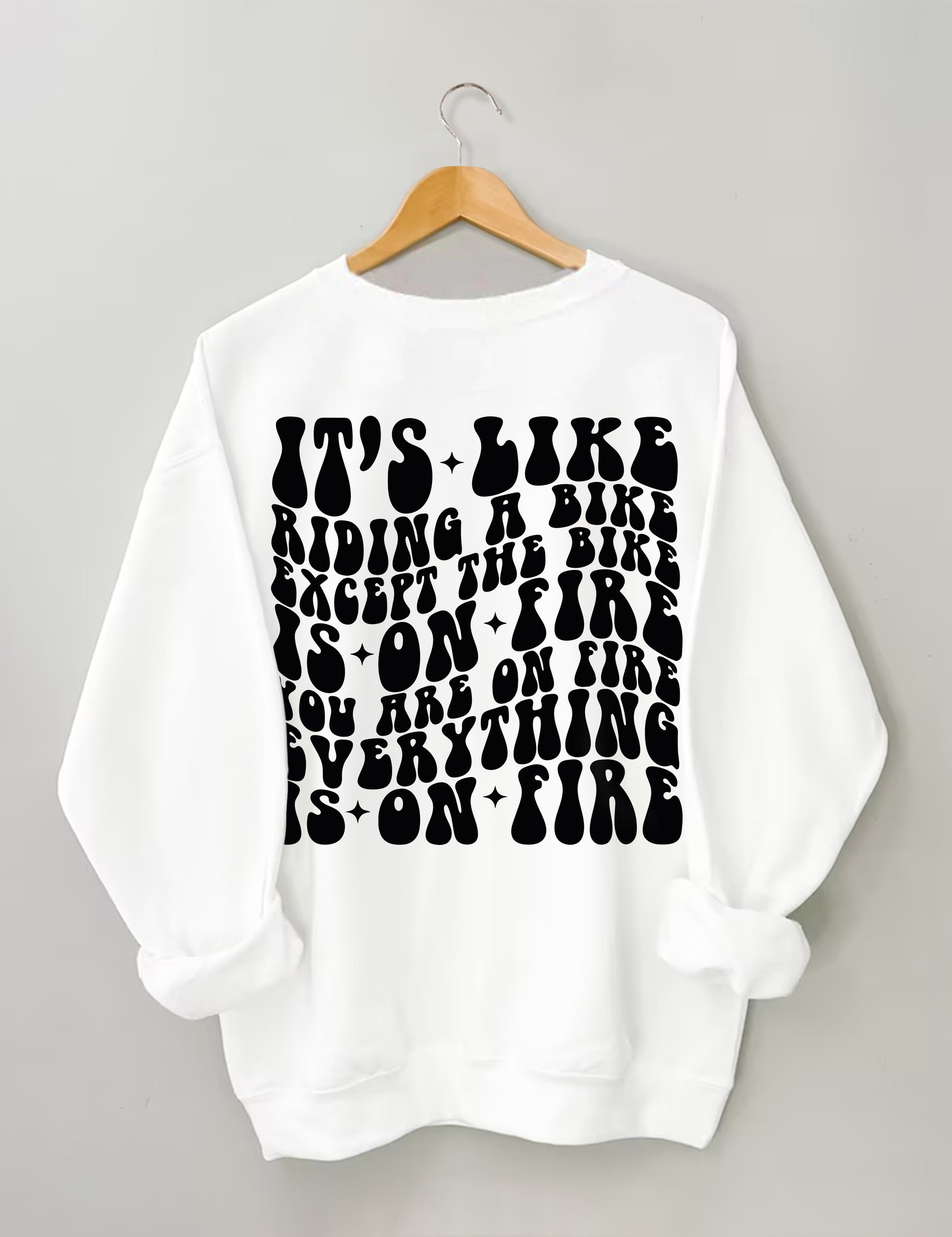Sarkastisches Mom Life Sweatshirt