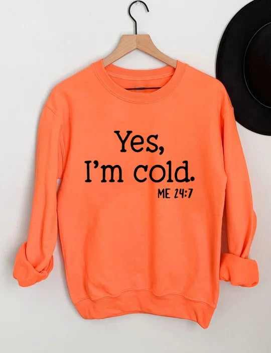 Oui, j'ai froid
