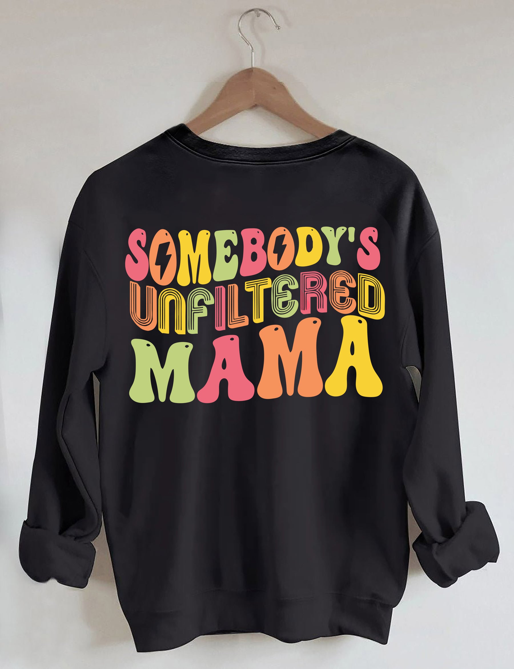 Sweat-shirt maman non filtré de quelqu’un