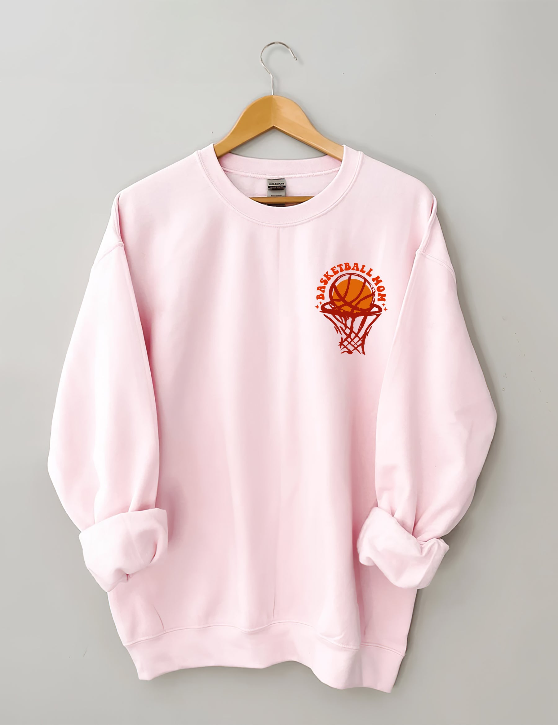 Sweat-shirt Dans mon ère de maman de basket-ball