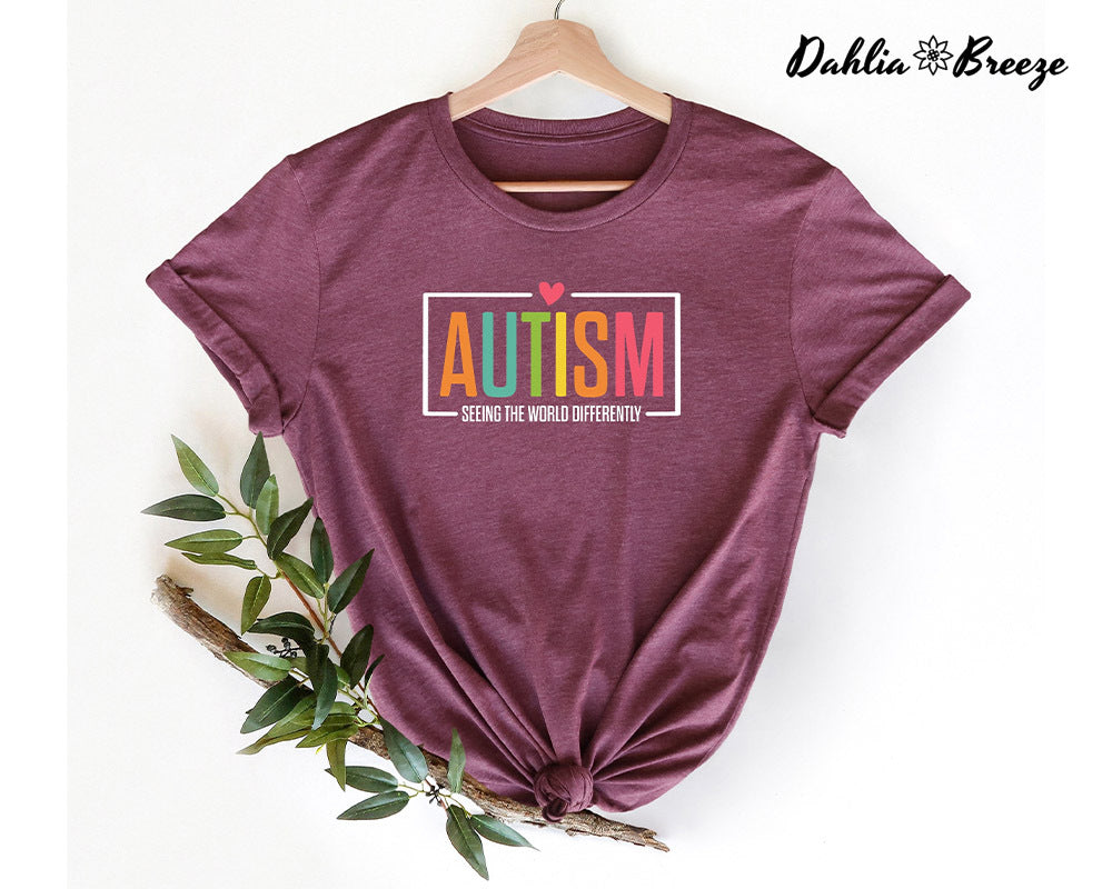 Autism Seeing The World Differently T-shirt