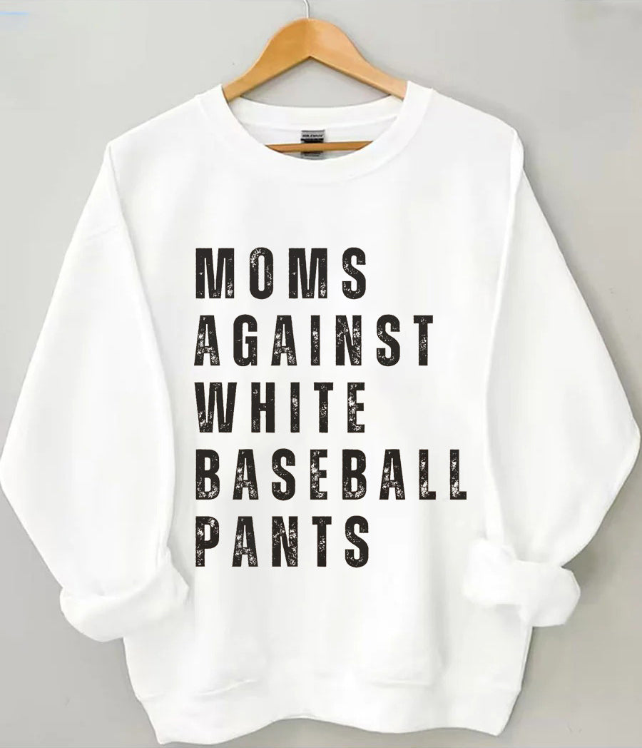 Sweat-shirt maman baseball