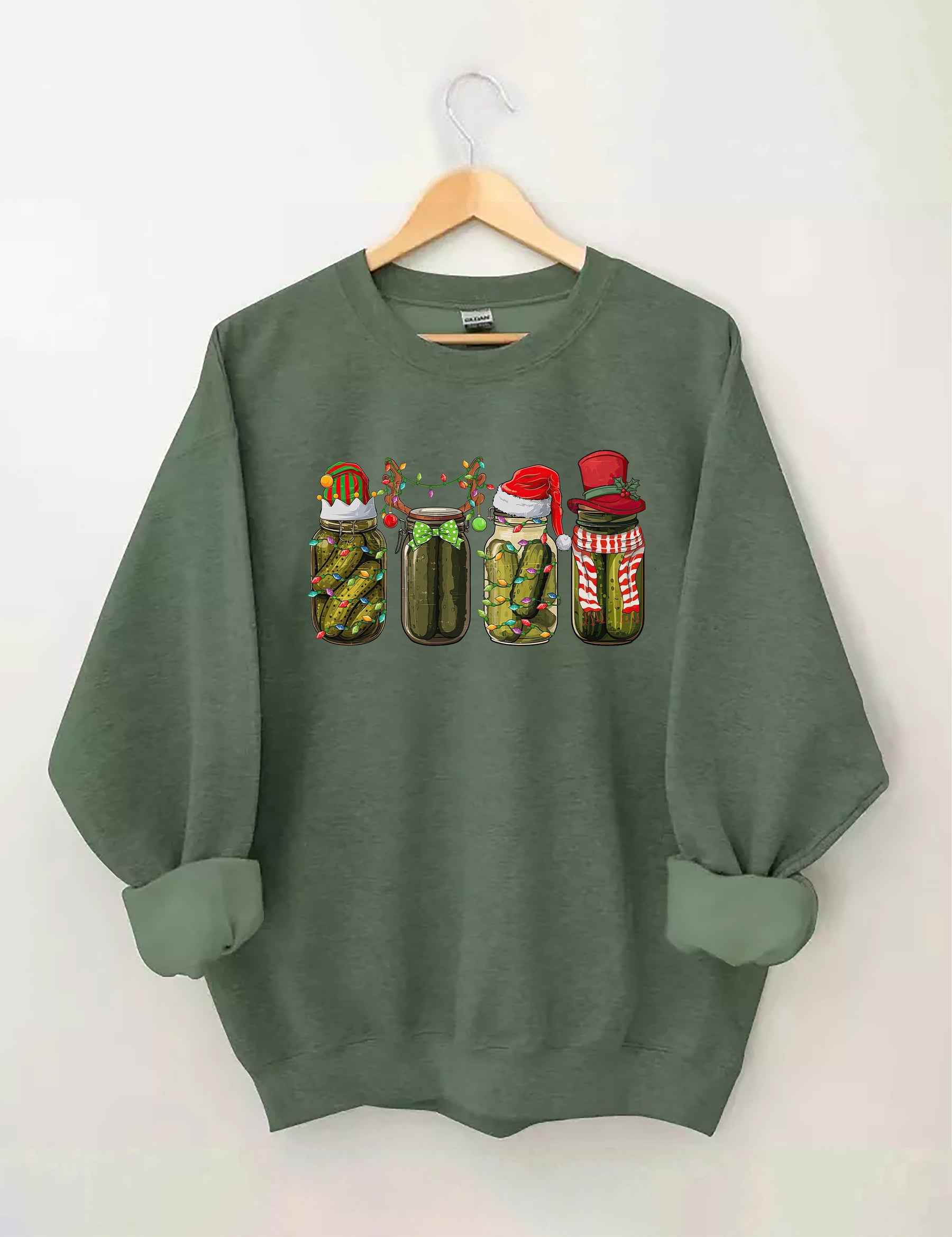 In meinem Pickle-Ära-Sweatshirt