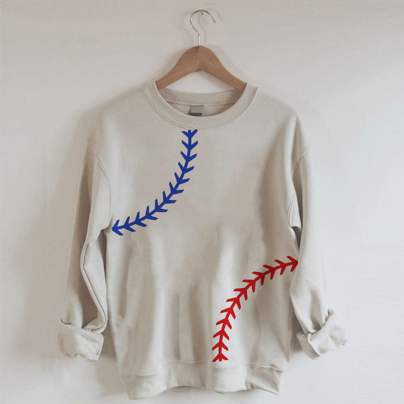 Sweat-shirt imprimé baseball