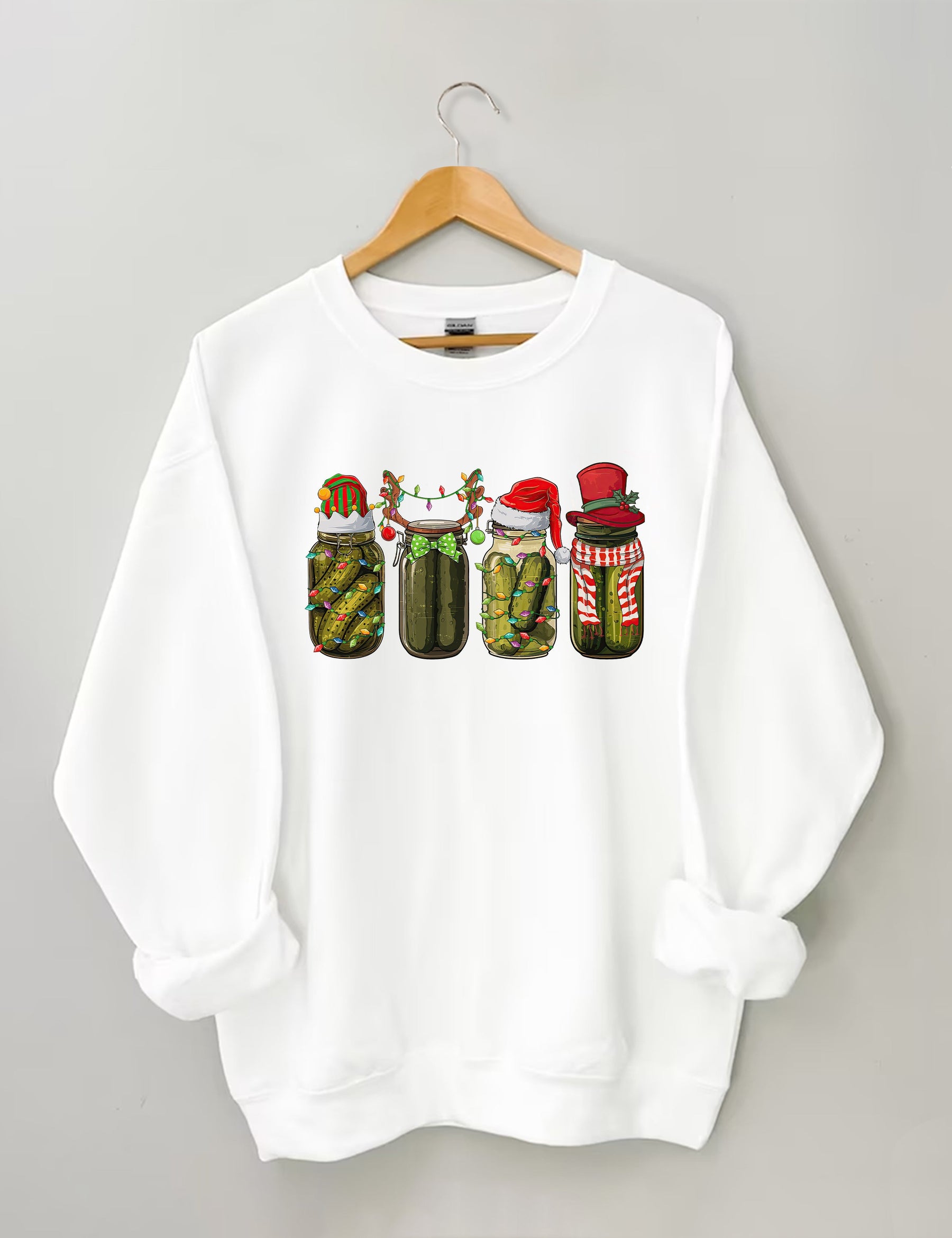 In meinem Pickle-Ära-Sweatshirt