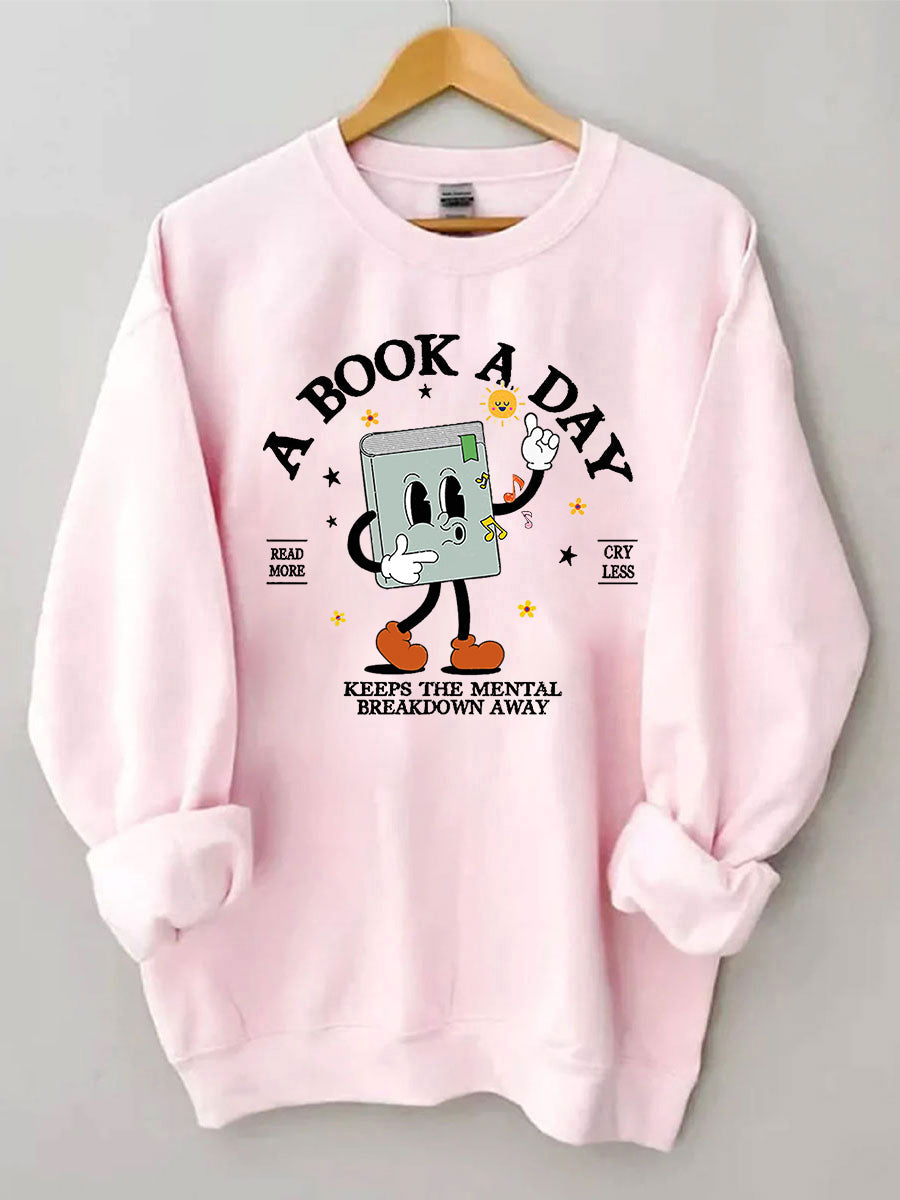 Ein Buch-ein-Tag-Sweatshirt