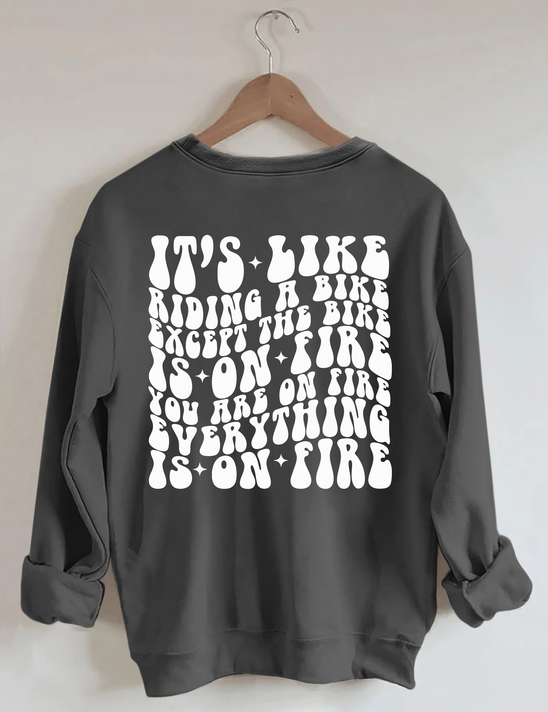 Sarkastisches Mom Life Sweatshirt