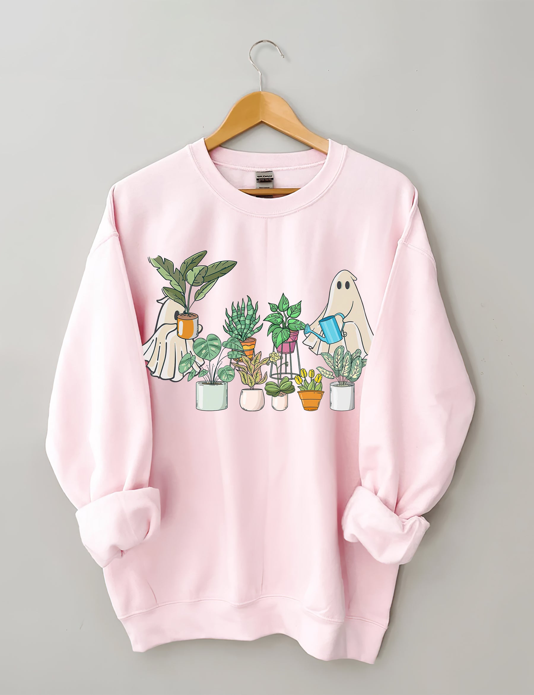 Sweat-shirt Ghost Plant Lady