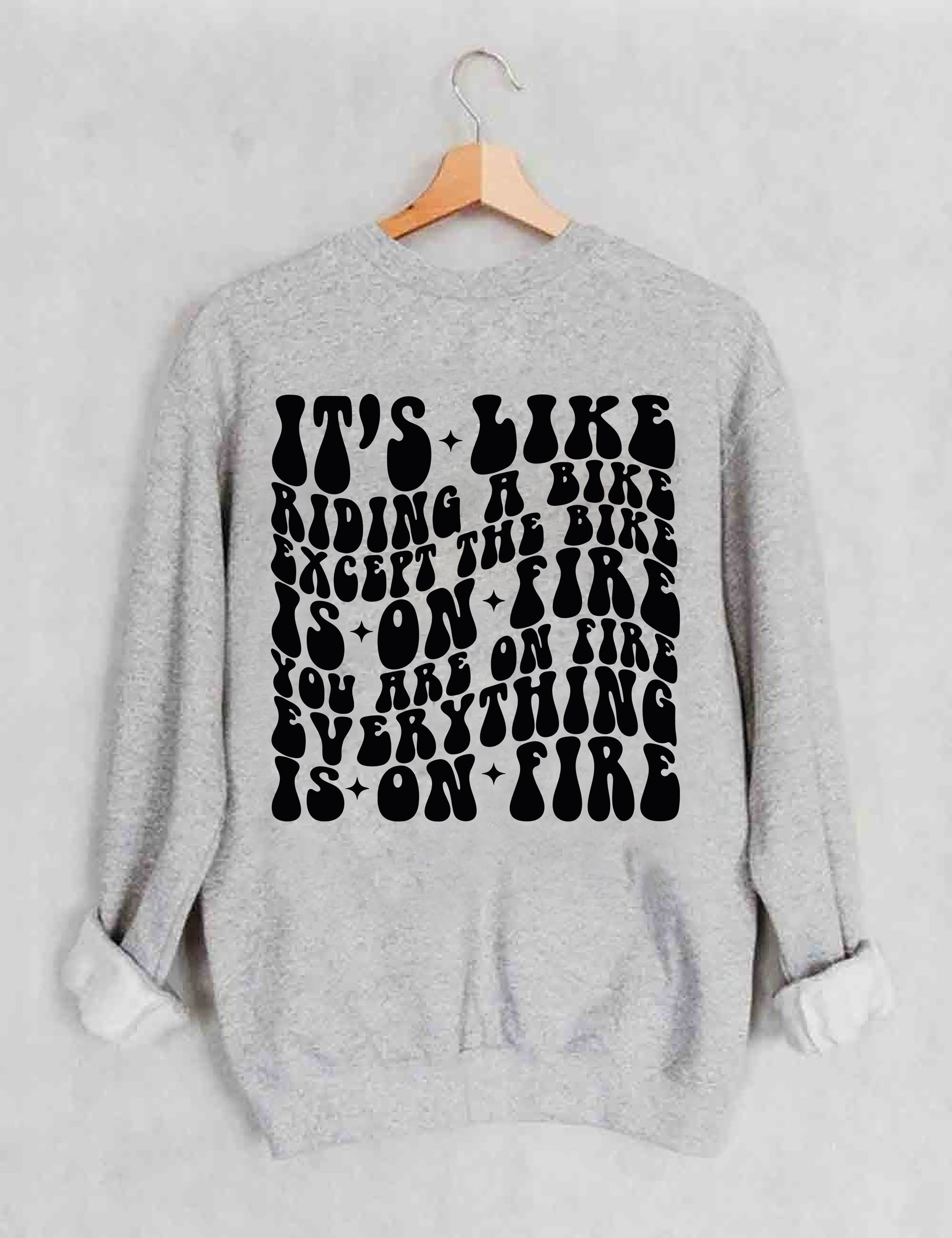 Sarkastisches Mom Life Sweatshirt