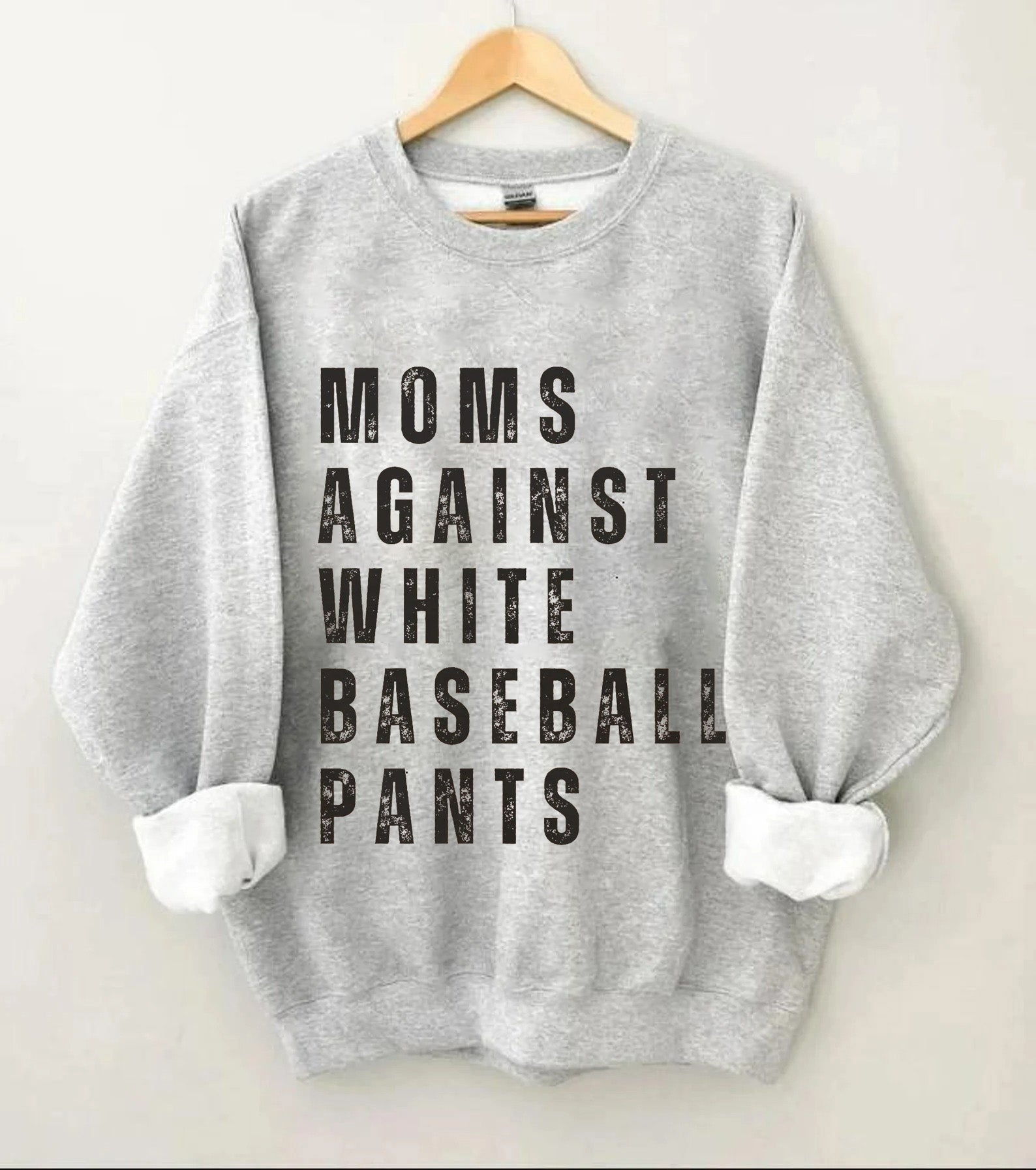 Sweat-shirt maman baseball