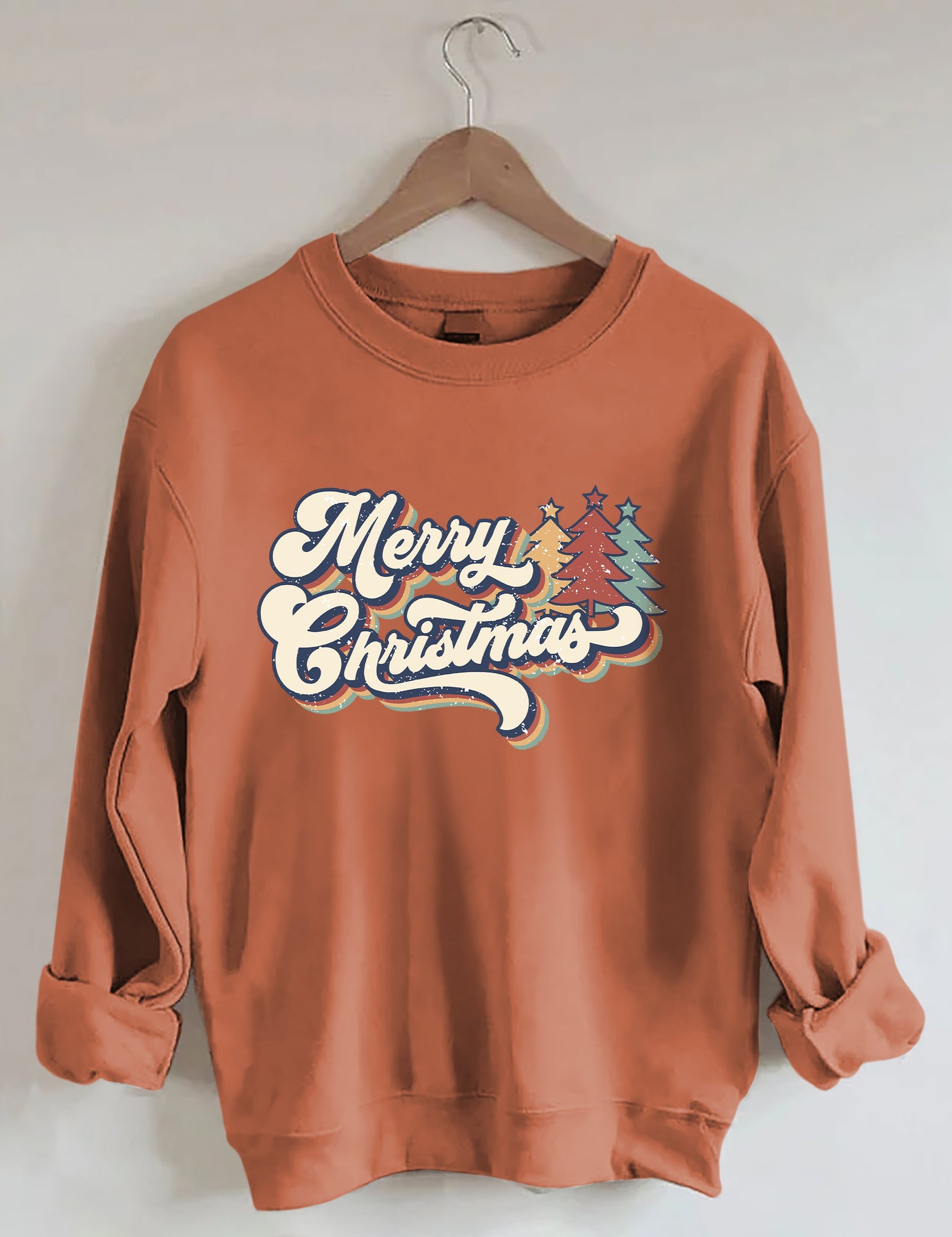 Frohe Weihnachten-Sweatshirt