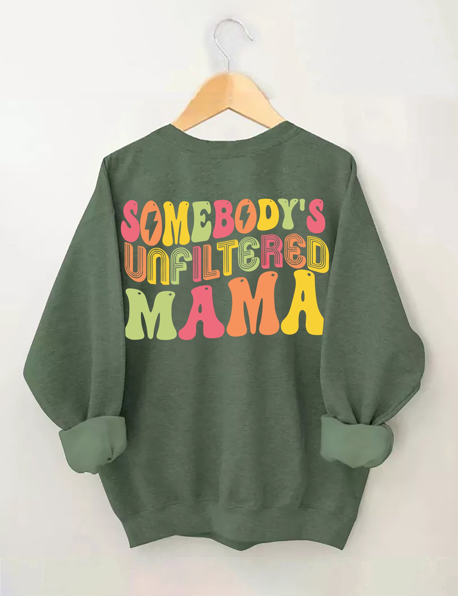 Sweat-shirt maman non filtré de quelqu’un