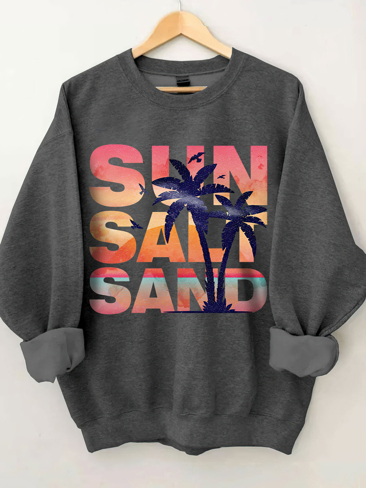 Sweat-shirt Soleil Sel Sable