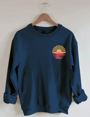 Regardons le sweat-shirt Sunset