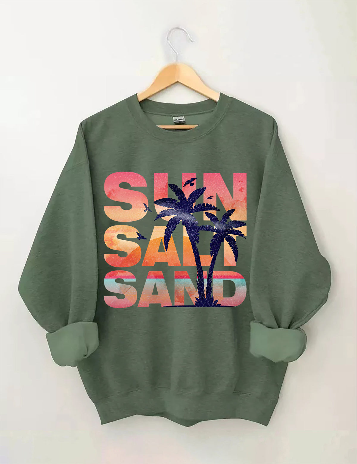 Sweat-shirt Soleil Sel Sable