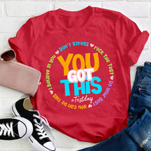 Ne stressez pas, vous avez ce t-shirt de professeur