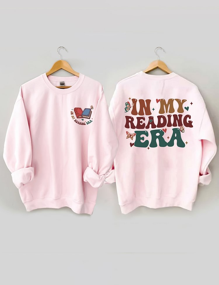 Sweat-shirt Dans mon ère de lecture