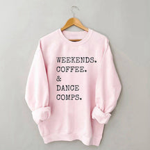 Sweat-shirt du concours de café et de danse du week-end