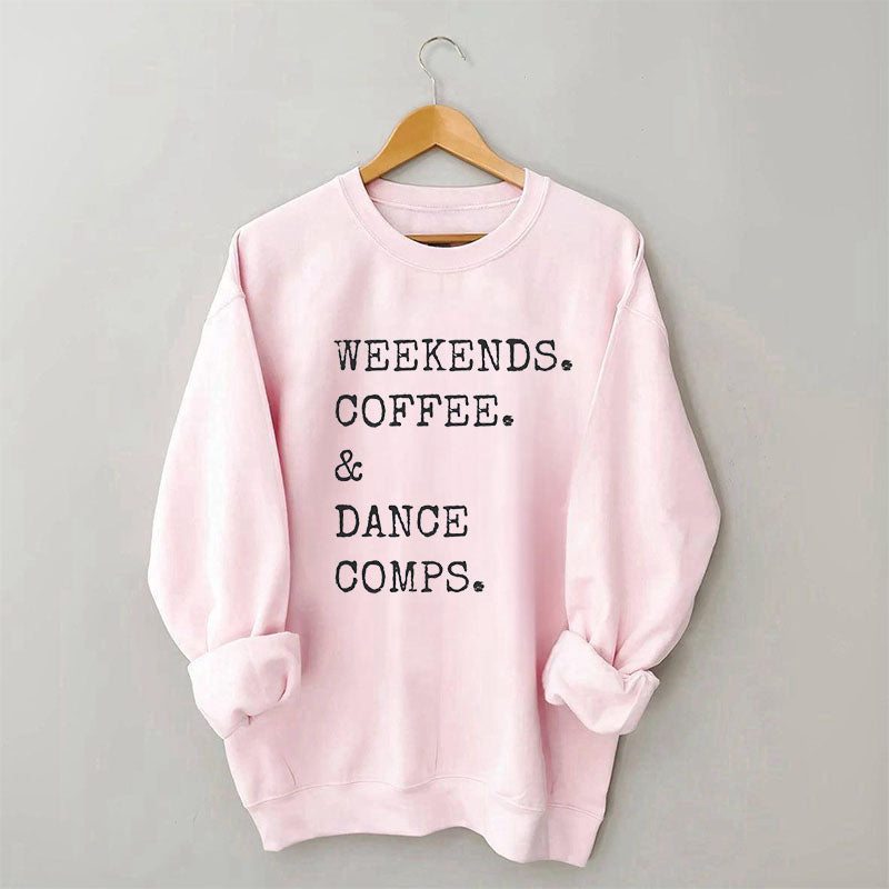 Sweat-shirt du concours de café et de danse du week-end