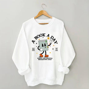 Ein Buch-ein-Tag-Sweatshirt
