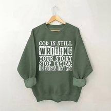 Schreiben Sie Ihre Geschichte Sweatshirt