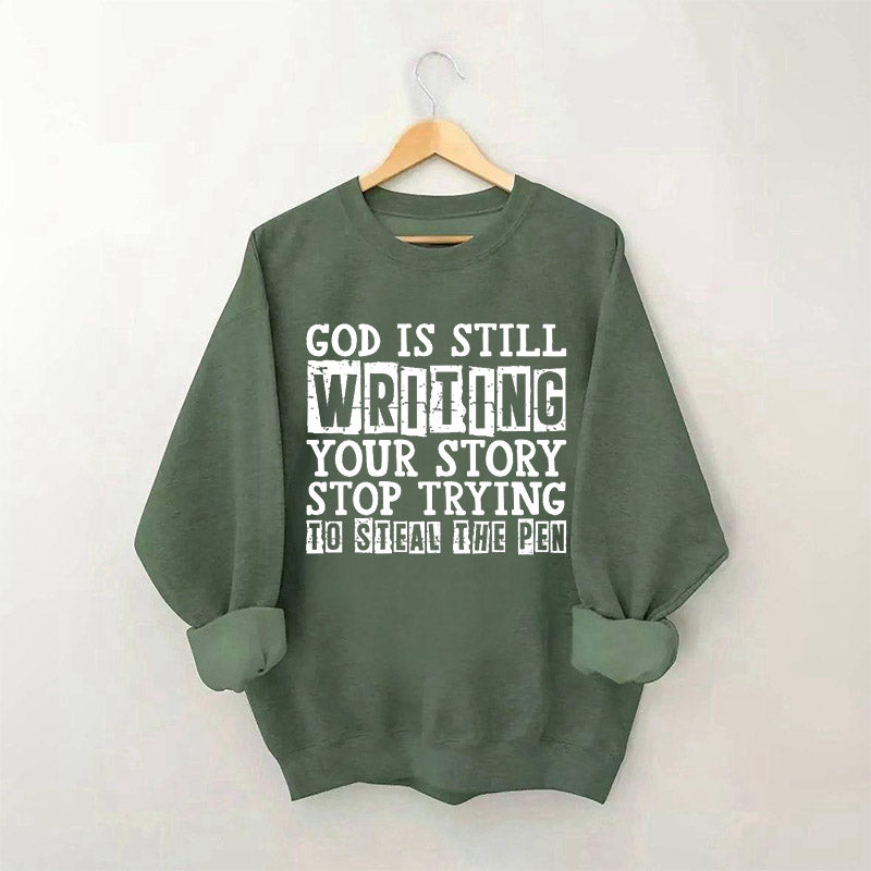 Schreiben Sie Ihre Geschichte Sweatshirt