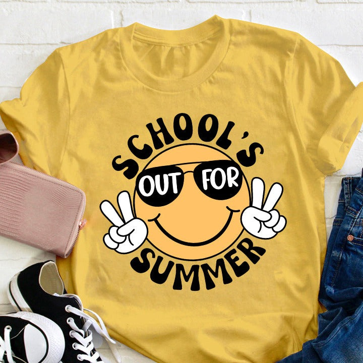 T-shirt pour enseignant, c'est fini pour l'été
