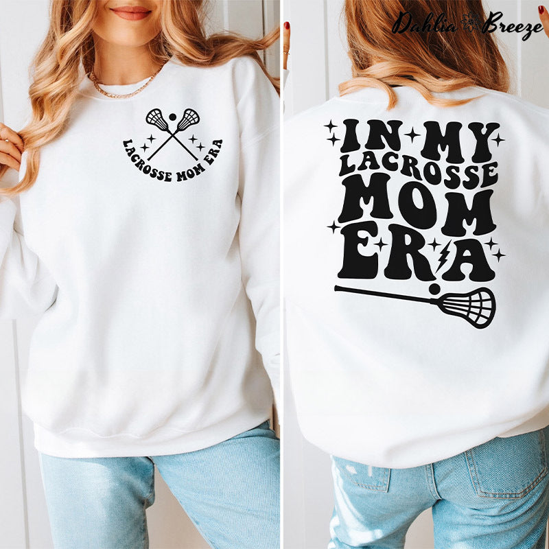 Sweat-shirt Dans mon ère de maman de crosse