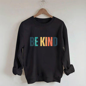 Soyez gentil mignon sweat-shirt à col rond