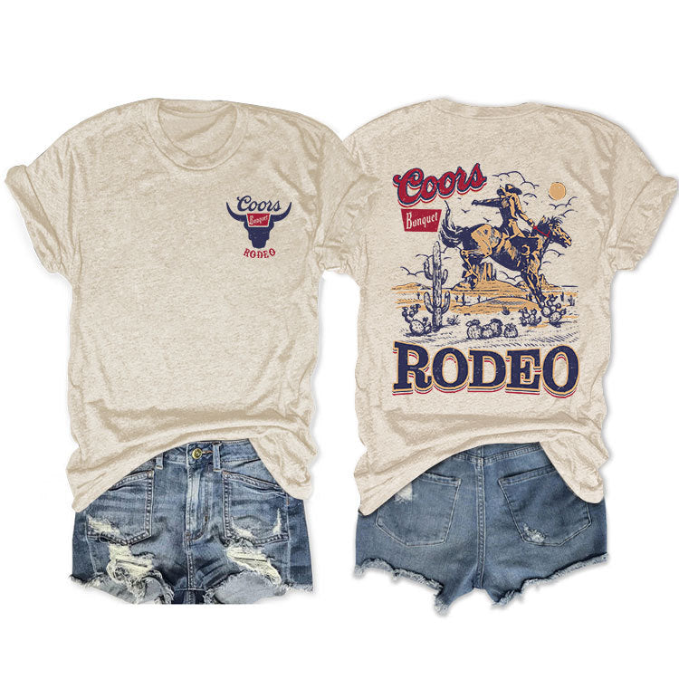 T-shirt Coors Banquet Rodéo