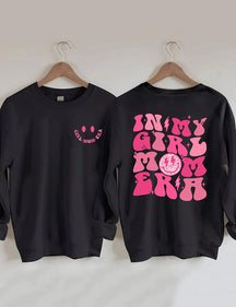 In My Girl Mom Era Sweat-shirt mignon à col rond
