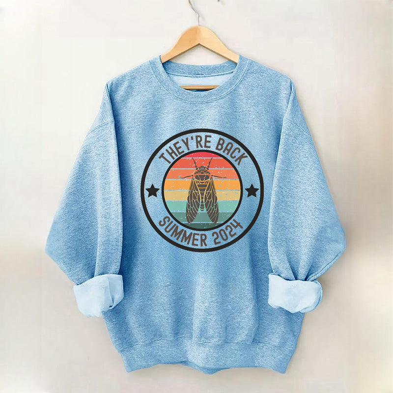 Sweat-shirt Amoureux des Insectes Cigale