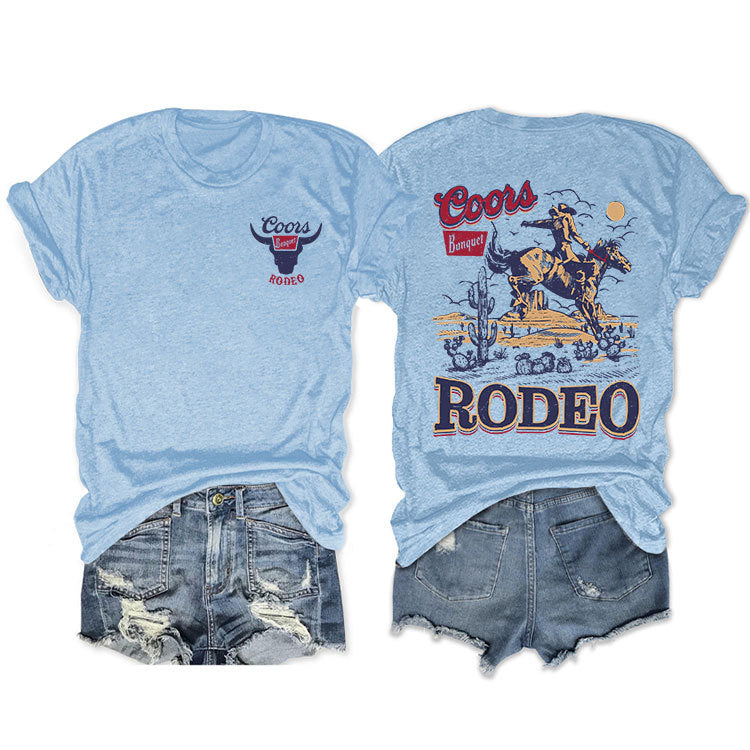 T-shirt Coors Banquet Rodéo