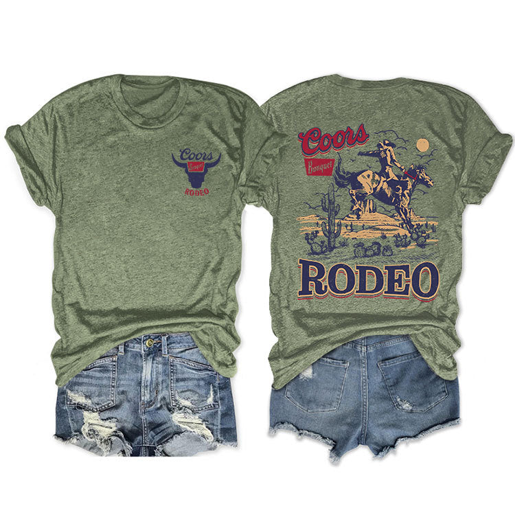 T-shirt Coors Banquet Rodéo