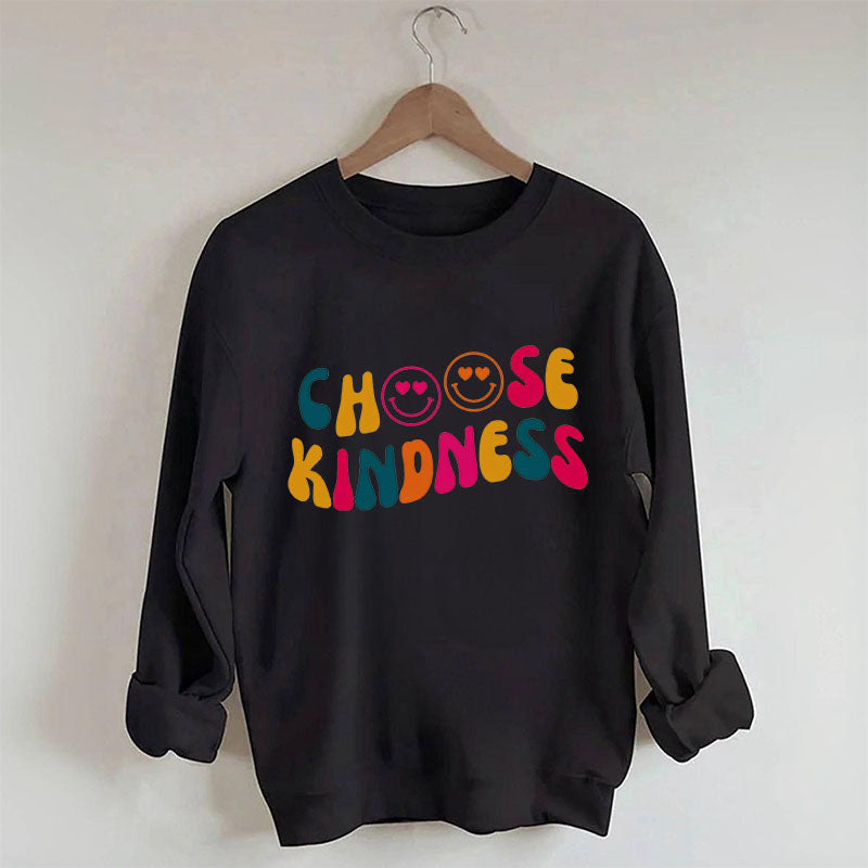 Wählen Sie das Kindness Smiley Face Sweatshirt