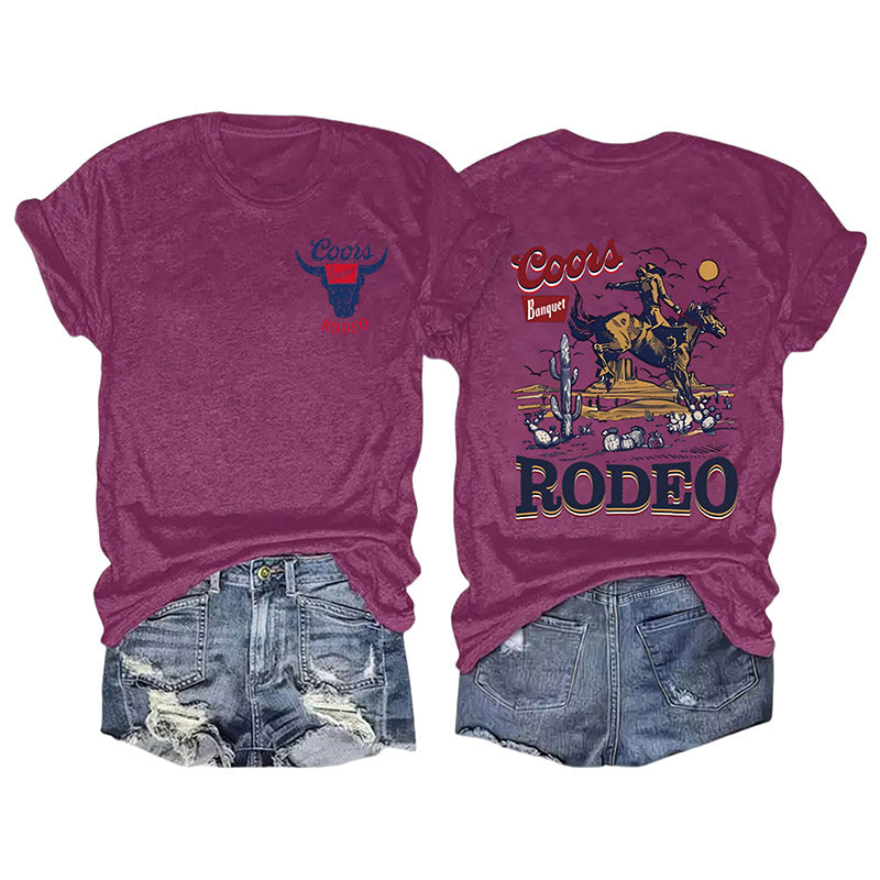 T-shirt Coors Banquet Rodéo