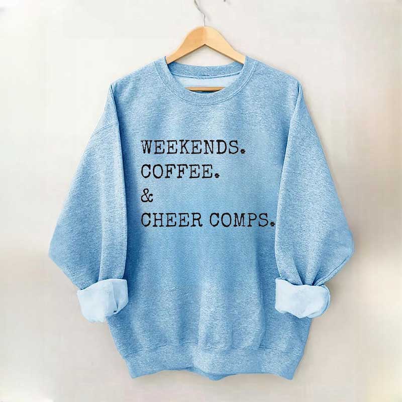 Sweat-shirt du concours Café et Cheer du week-end