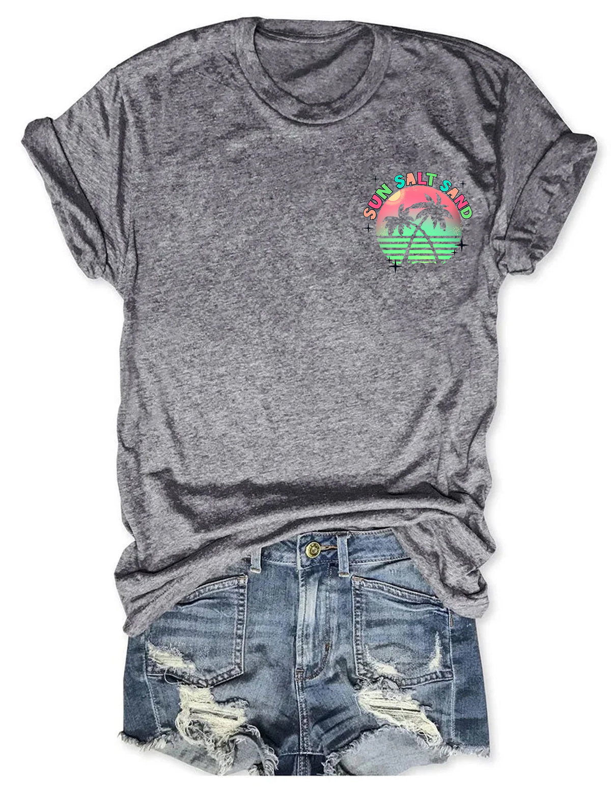 T-shirt sable sel soleil