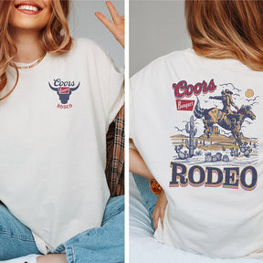 T-shirt Coors Banquet Rodéo