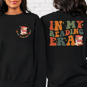 Sweat-shirt à col rond In My Reading Era
