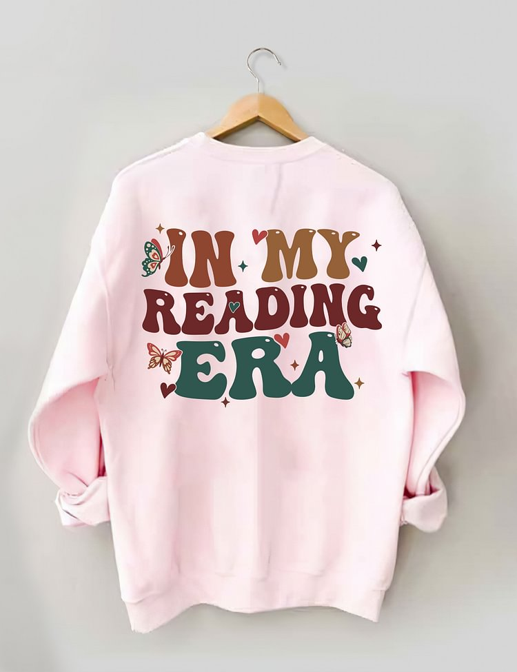 Sweat-shirt Dans mon ère de lecture