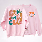 Cool Aunts Club Funny Smile Sweatshirt