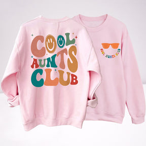 Cool Aunts Club Funny Smile Sweatshirt