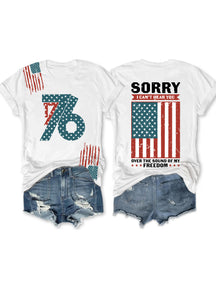 T-shirt Amérique du 4 juillet 1776