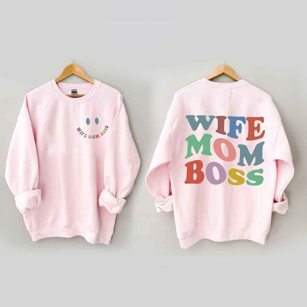 Sweat-shirt Femme Maman Patron
