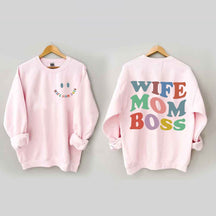 Sweat-shirt Femme Maman Patron