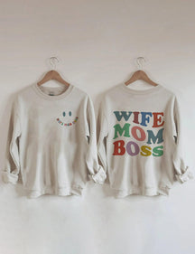 Sweat-shirt Femme Maman Patron