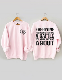 Tous ceux que vous rencontrez combattent un sweat-shirt de combat