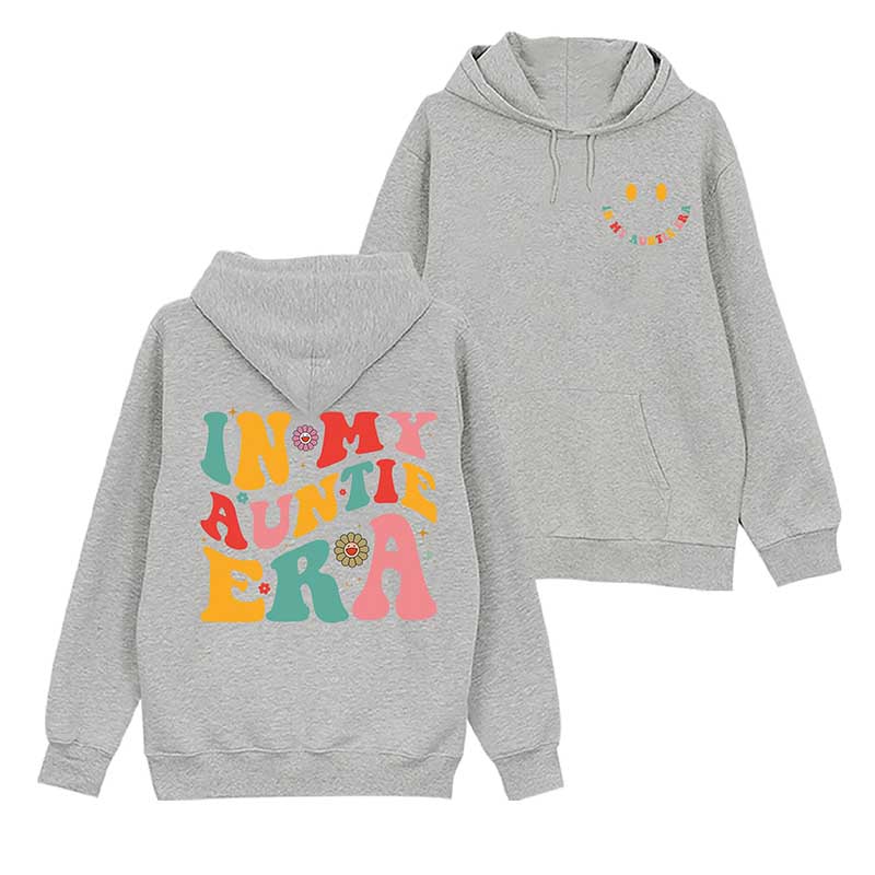 Dans mon sweat à capuche de l’ère de tante